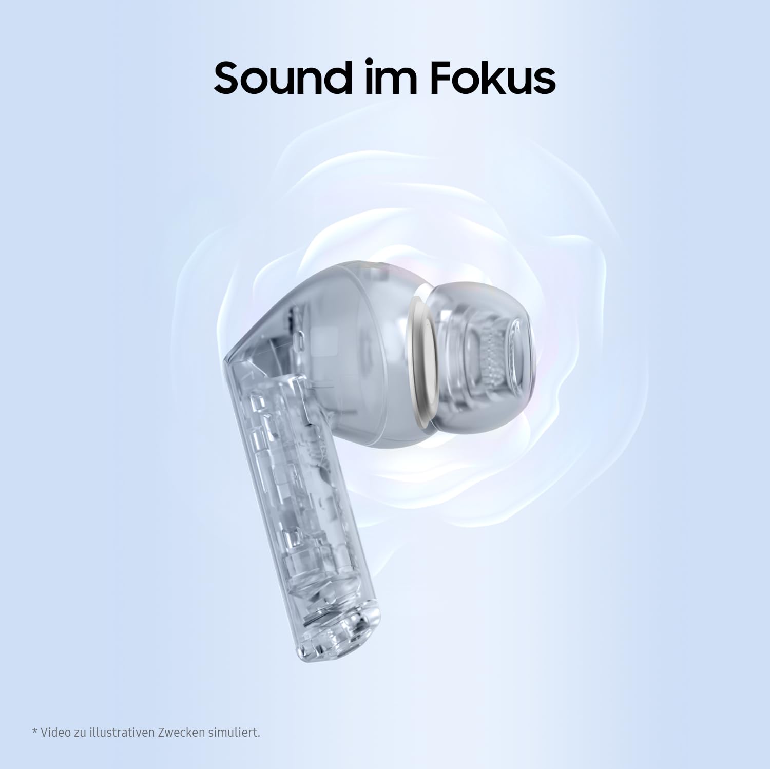 Samsung Galaxy Buds3 FE, Kabellose In-Ear-Kopfhörer inkl. mobeen Soft Clear Case, Ausgewogener Klang, 360 Audio, Aktive Geräuschunterdrückung & Clear Call, AI Kopfhörer mit Gemini, Black