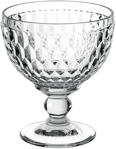 Villeroy & Boch - Cuenco Boston Champagne Coupepostre, cristal versátil para bebidas o postres, apto para lavavajillas, transparente