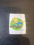 1990 Bart Simpson Vintage Sticker Matt Groening