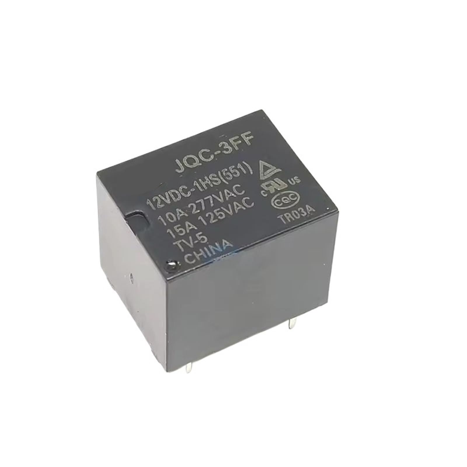 NWPNLXEA 5pcs Industrial Electronic Circuit Board DIY Jqc/Hf-3ff-5 005 009 12 012 24 024 VDC - 1zs 1hs Relay for Household Appliances(JQC-3FF-005-1ZS)