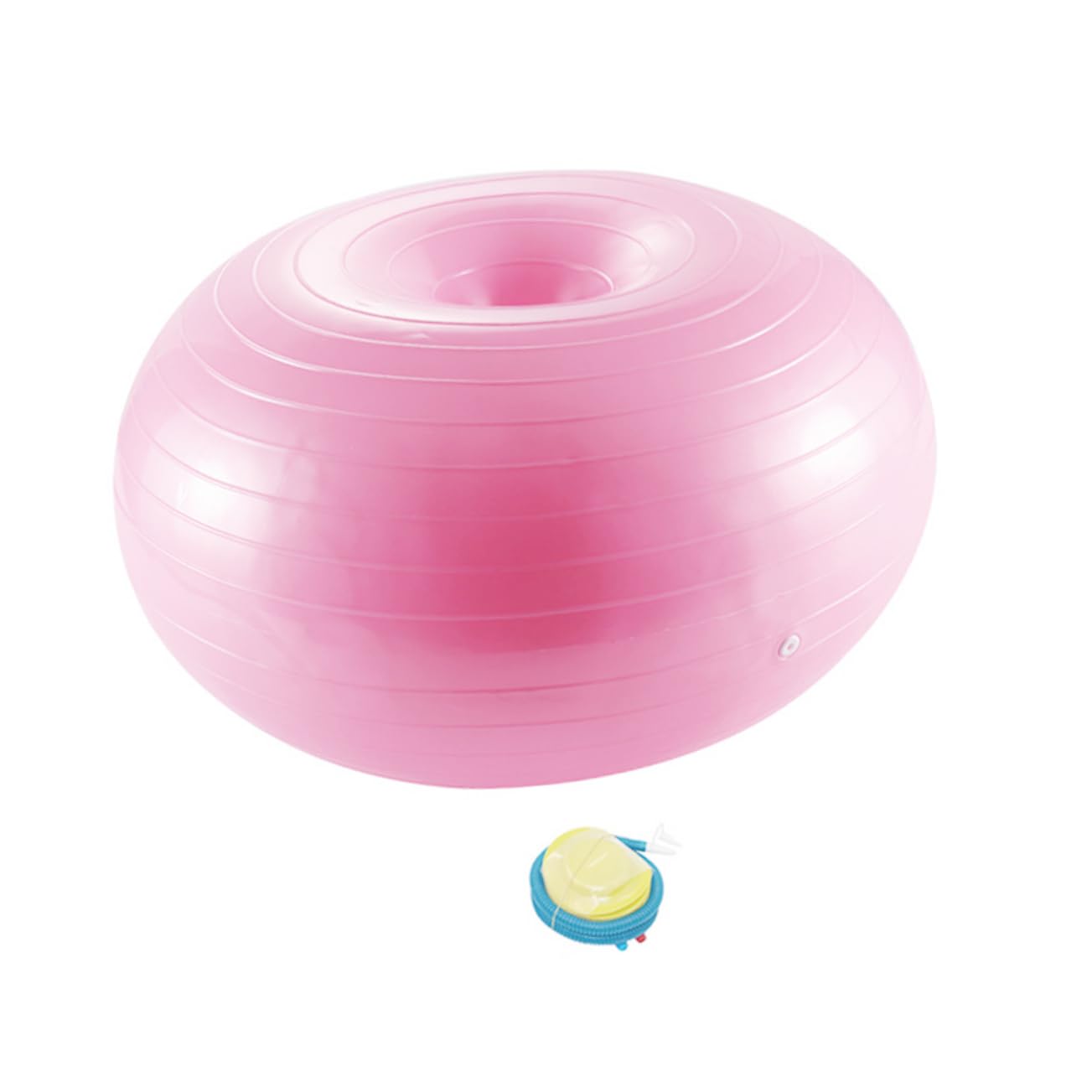 BESPORTBLE Fitnessball Ballon Übungspumpe Yoga-Ball o Ball Gymnastikbälle zum Trainieren aufblasbare Matratze Hantel PVC-Kugel Balance-Ball Yoga-Hilfsball explosionsgeschützte Kugel Violett