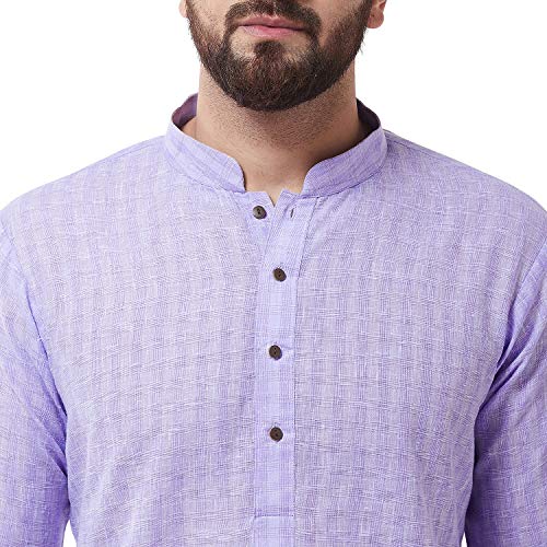 Sojanya (Since 1958 Men'S Cotton Kurta & Churidar Pyjama Set4