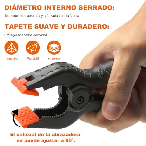 Catálogo de Pinzas de resorte los más recomendados. 21 Imagen adicional