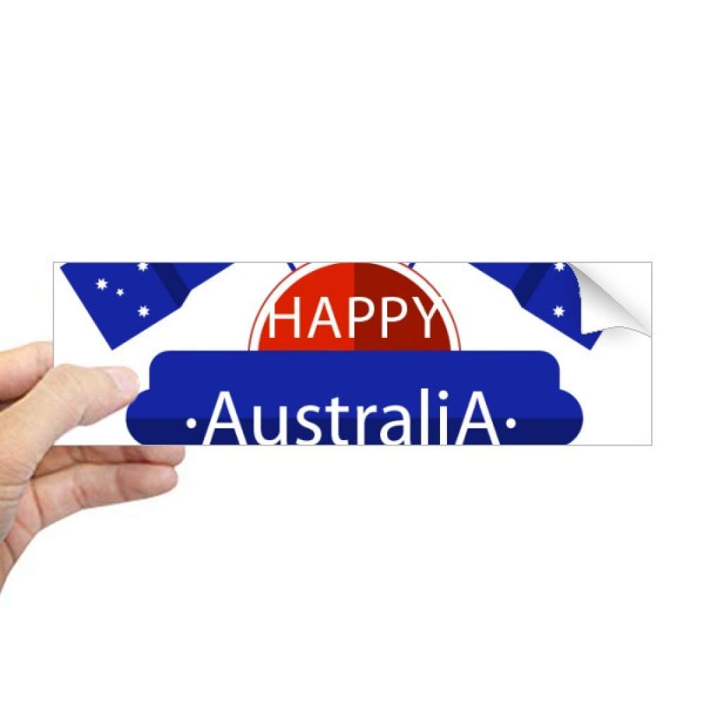 Autocollant rectangulaire pour fenêtre Australie sans résidu