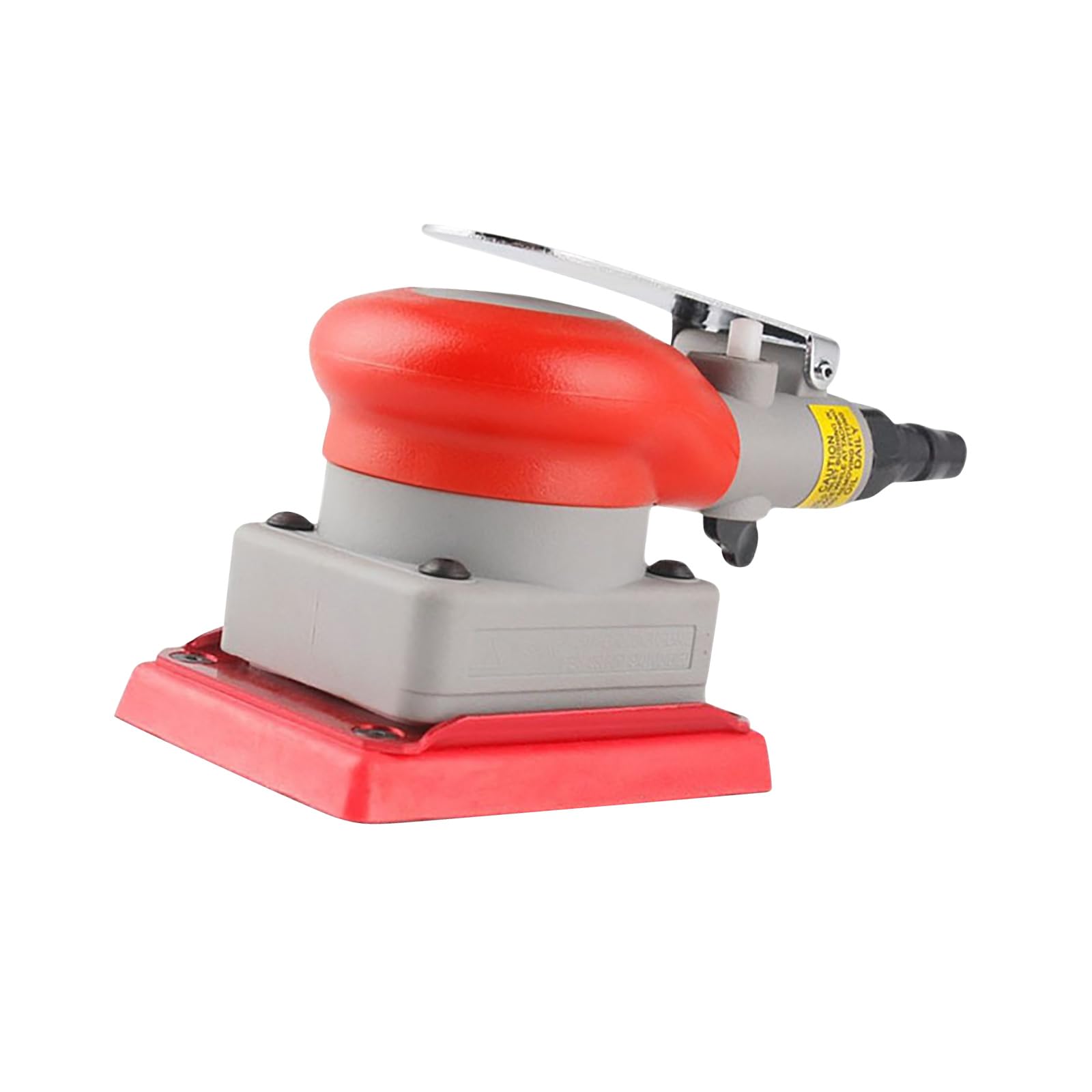 Buxuaaaa Speed Pneumatic Square Sander Maintaining Alloy Construction 75X100mm Sanding Surfaces For Professional Automotive Wood Finishing Compact Square Sander For Tight Spaces