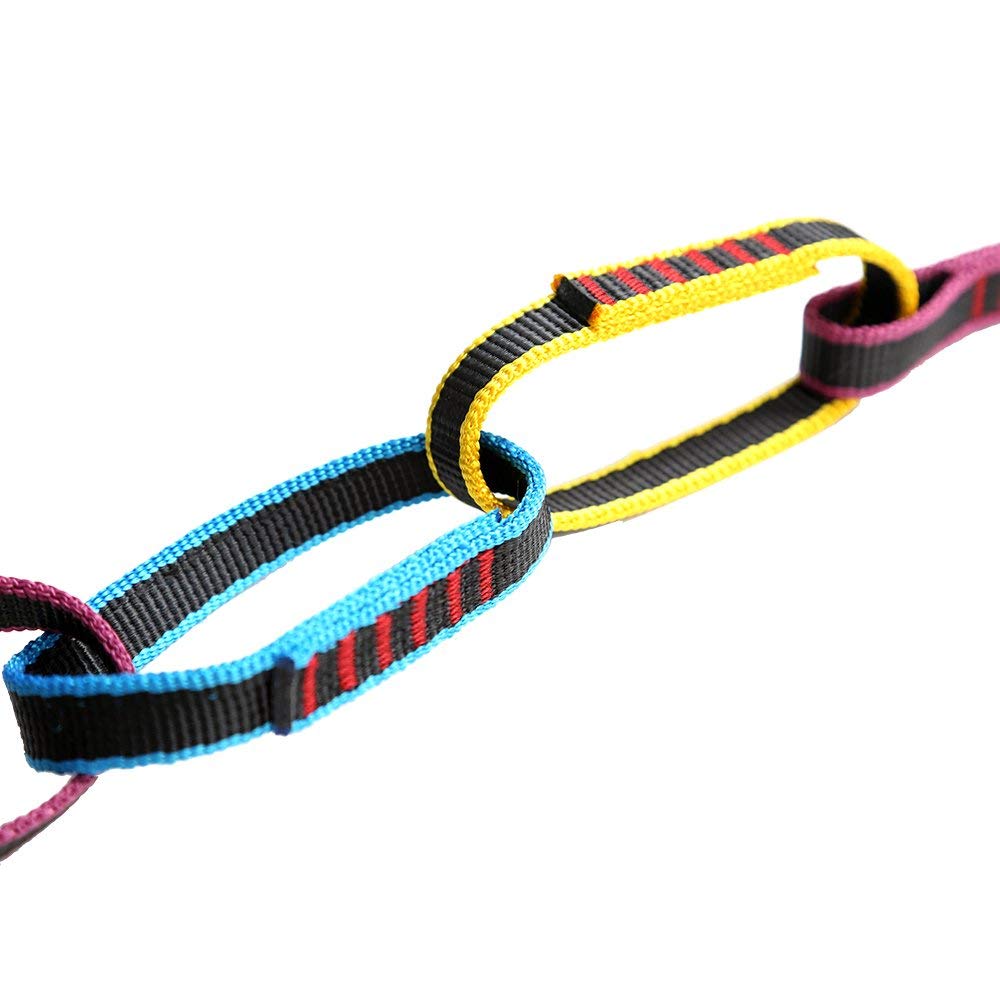 22KN 140cm Kletterbaum Rigging Sling Gurtband Schlaufe Daisy Chain Equip