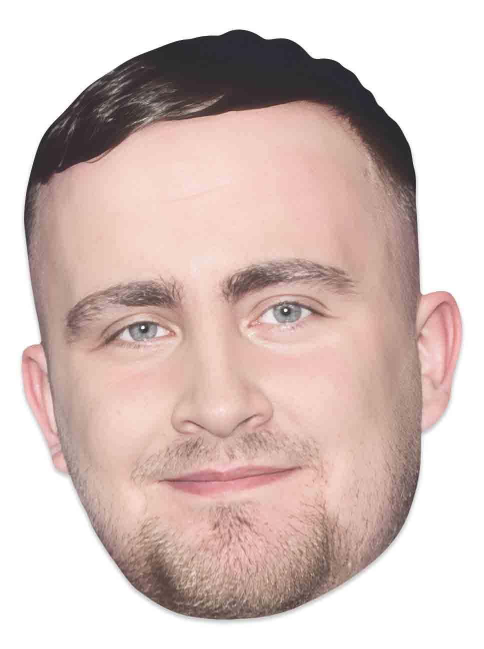 Star Cutouts CM256 Young Dart Player Mask Height 28cm