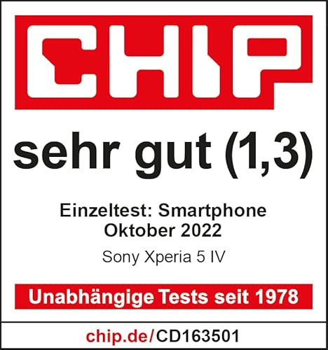 Sony Xperia 5 IV (5G Smartphone, 6,1 Zoll, 4K HDR 120 Hz OLED-Display, Dreifach-Kamera mit optischem Zoom (ZEISS T*), 3,5-mm-Audio, Dual SIM) 24+12 Monate Garantie [Amazon Exklusiv] grün