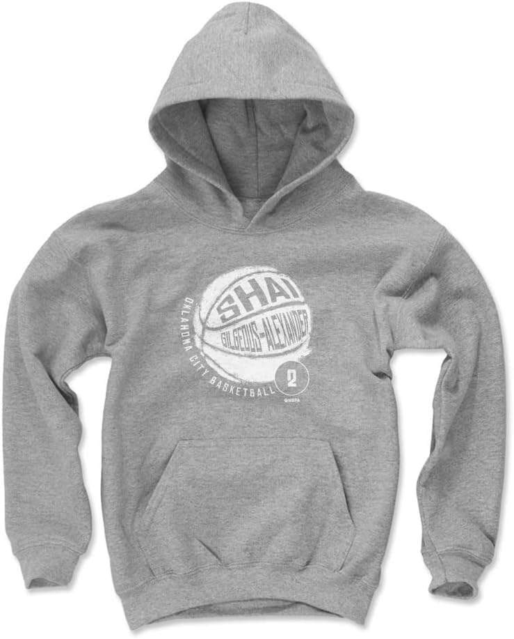 500 LEVEL Shai Gilgeous-Alexander Kids Hoodie - Shai Gilgeous-Alexander Oklahoma City Basketball