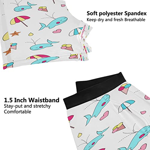 Bóxer para hombre calzoncillos elásticos de delfín pack de 2 ropa interior 4