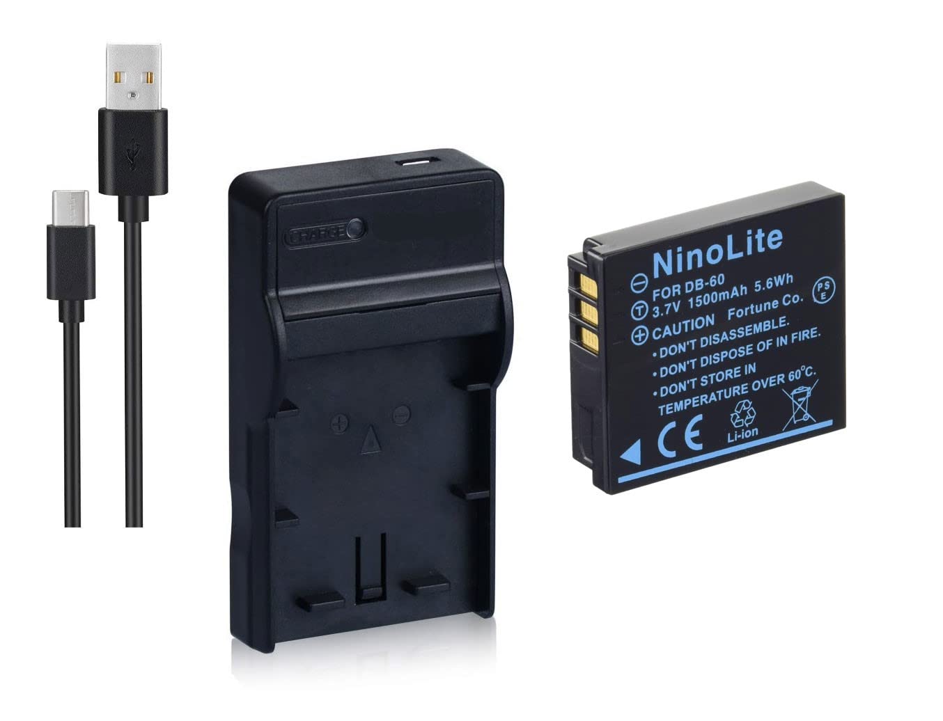 Amazon | プラチナムロット バッテリー + D68 USB充電器 の2点セット 