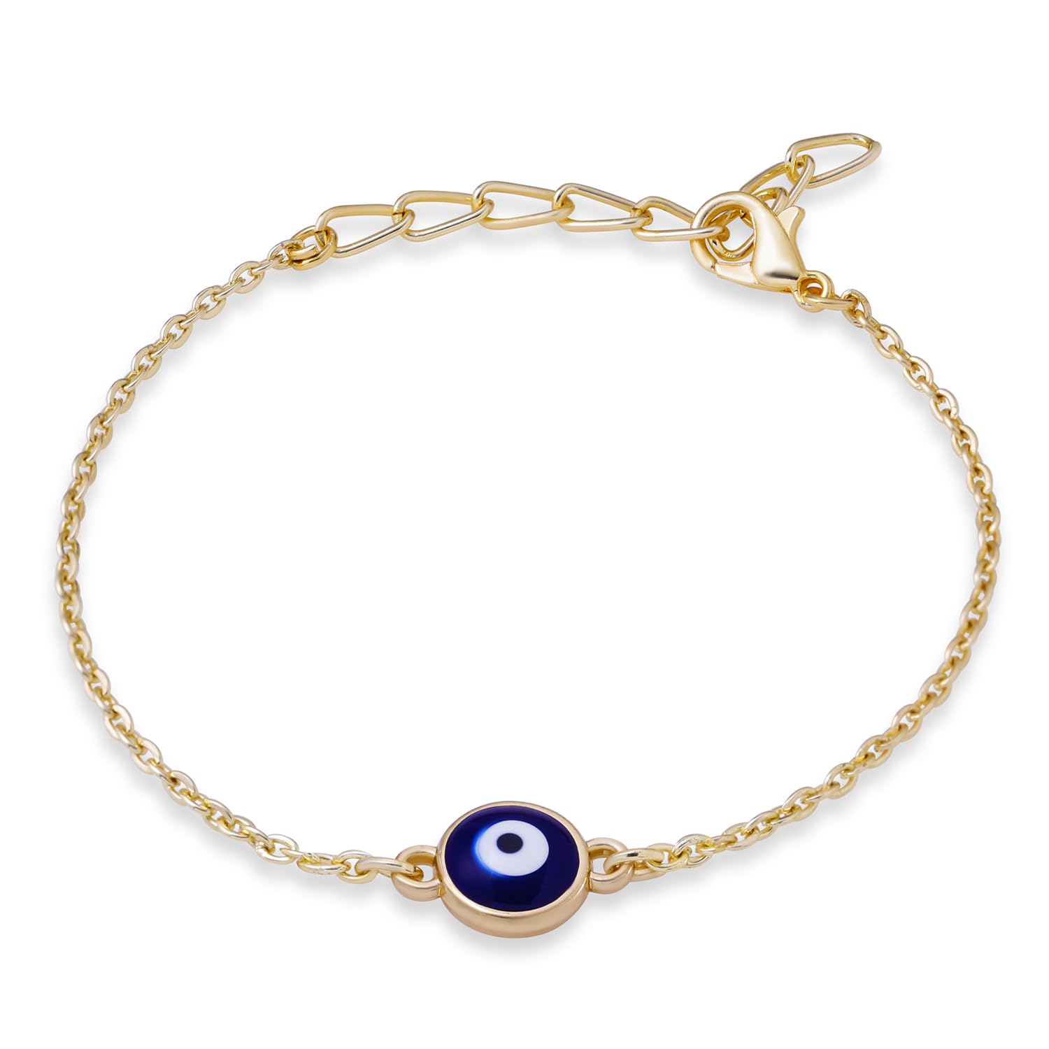 HADIE Womens Dainty Evil Eye Bracelet, Gold, Minimalist, Elegant (B0DBVQ15J1) Amazon Price History, Amazon Price Tracker