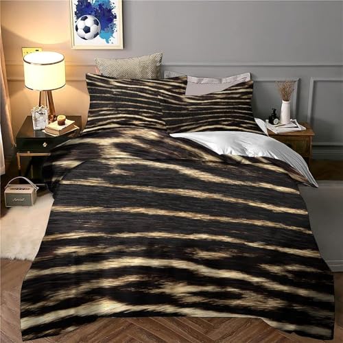 Housse de couette chat en colère 3D parure microfibre douce et anti-plis