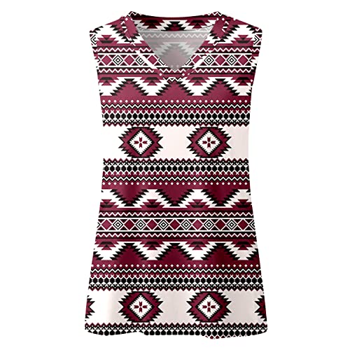 SLENDIPLUS Túnica feminina de verão étnica indiana com estampa top decote em V casual túnica de rend