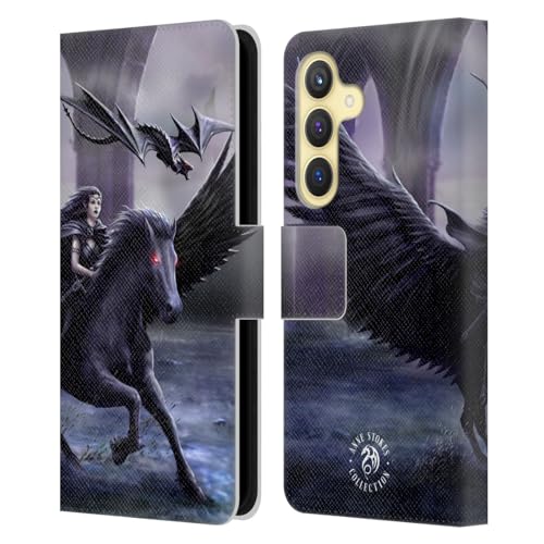 Funda de cuero tipo libro Samsung Galaxy S24 5G Anne Stokes