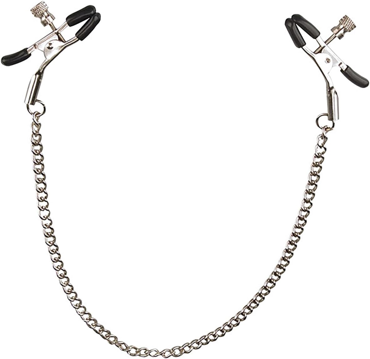 Body Chain Stainless Steel Adjustable Body Ring Body Clamps Body Ring Non Piercing Chain Stainless Steel for Women Faux Body Jewelry Clip on Jewelry