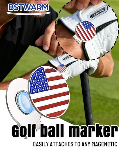 BSTWARM 50 Pcs Ball Markers Set