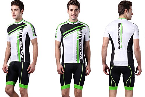 image for sponeed Men's Bicycle Jersey Polyester Shirt Tops Sublimation Print Si