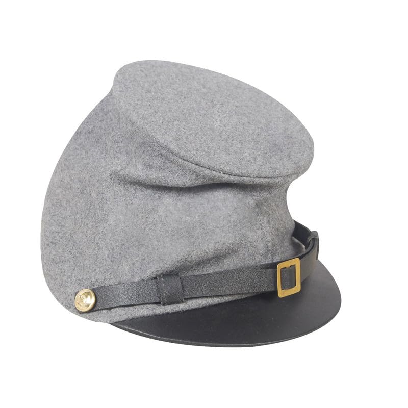 GenericMen's US Civil War Authentic Forage Wool Men's Kepi