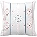 Not applicable Funda de Almohada de Tiro Línea de Hockey sobre Hielo Marcas Jaakiekko Línea Deportiva Funda de Almohada Madinagoodway Funda de Almohada Cuadrada