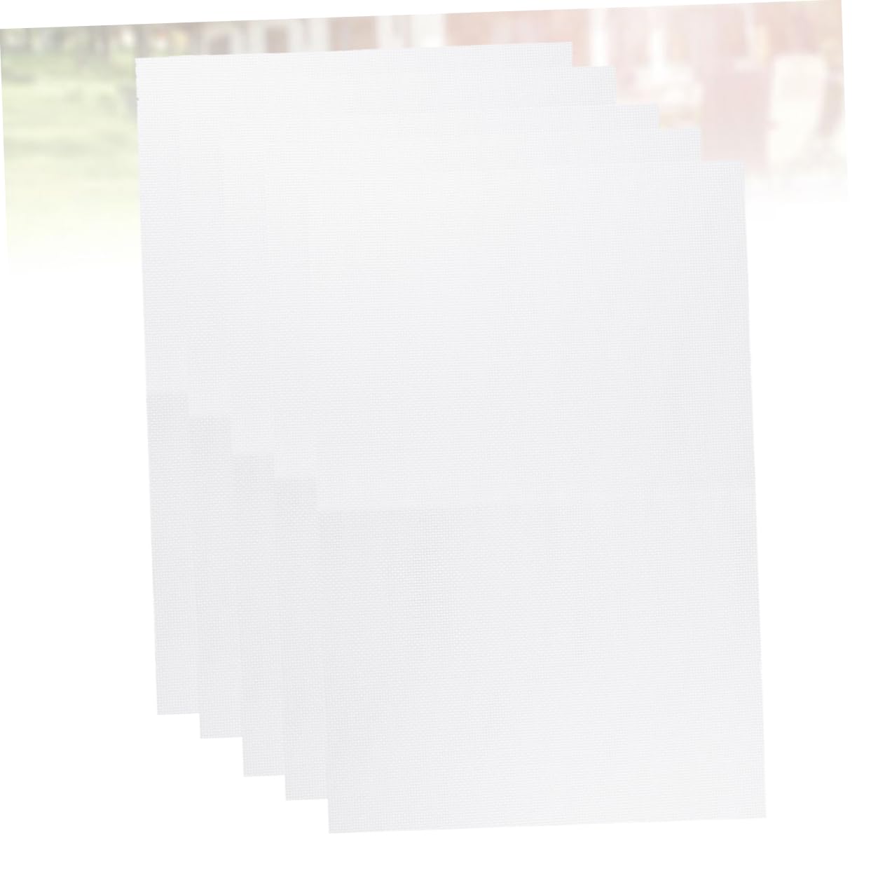 GLSTOY 5pcs Cross Stitch Supplies 11 Count Cotton Fabric Versatile for Needlework Needs