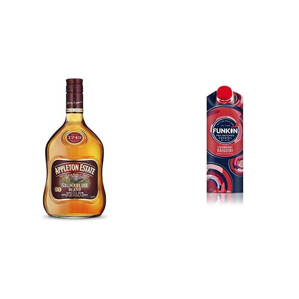Buy Appleton Estate Signature Blend Rum, 70 cl with Funkin Strawberry