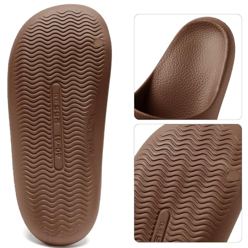 Yueerlu Unisex Cloud Slides for Men & Women - Quick Drying, Waterproof, Arch Support Slippers