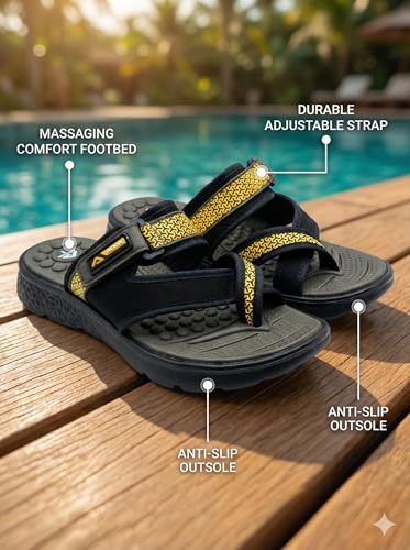 Image of ADDA (LABEL) || Durable & Comfortable || EVA Sole || Lightweight || Fashionable || Super Soft || Thong Slipper || Slippers And FlipFlops for Men's...