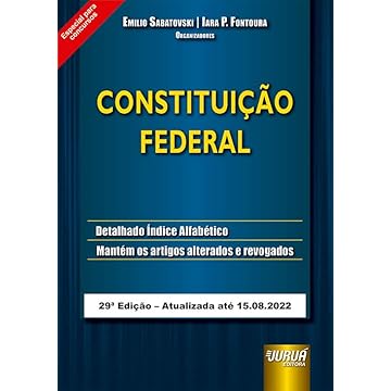 Capa do livro Constituição Federal - Especial para Concursos - Atualizada até 15.08.2022
