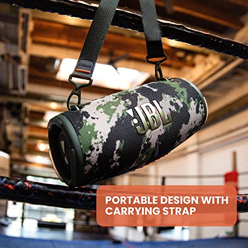 Image of JBL Xtreme 3, Wireless Portable Bluetooth Speaker, Pro Sound with Powerful Bass Radiators, Built-in Powerbank, Partyboost, IP67 Water & Dustproof, AUX & Type C (Camo, Without Mic)