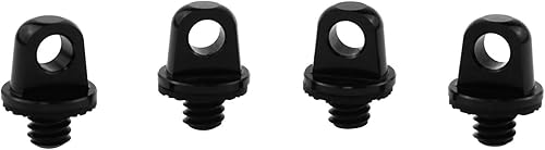 Miniatura 1 de Haidong Tornillos de cámara 1/4-20 - 4 accesorios de instalación rápida de metal negro
