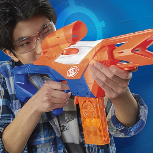 Nerf N Series Pinpoint Blaster, mit 10er Clip-Magazin und 18 Nerf Darts, nur mit Nerf N1 Darts kompatibel, für Jungen, Mädchen und erfahrene Spieler