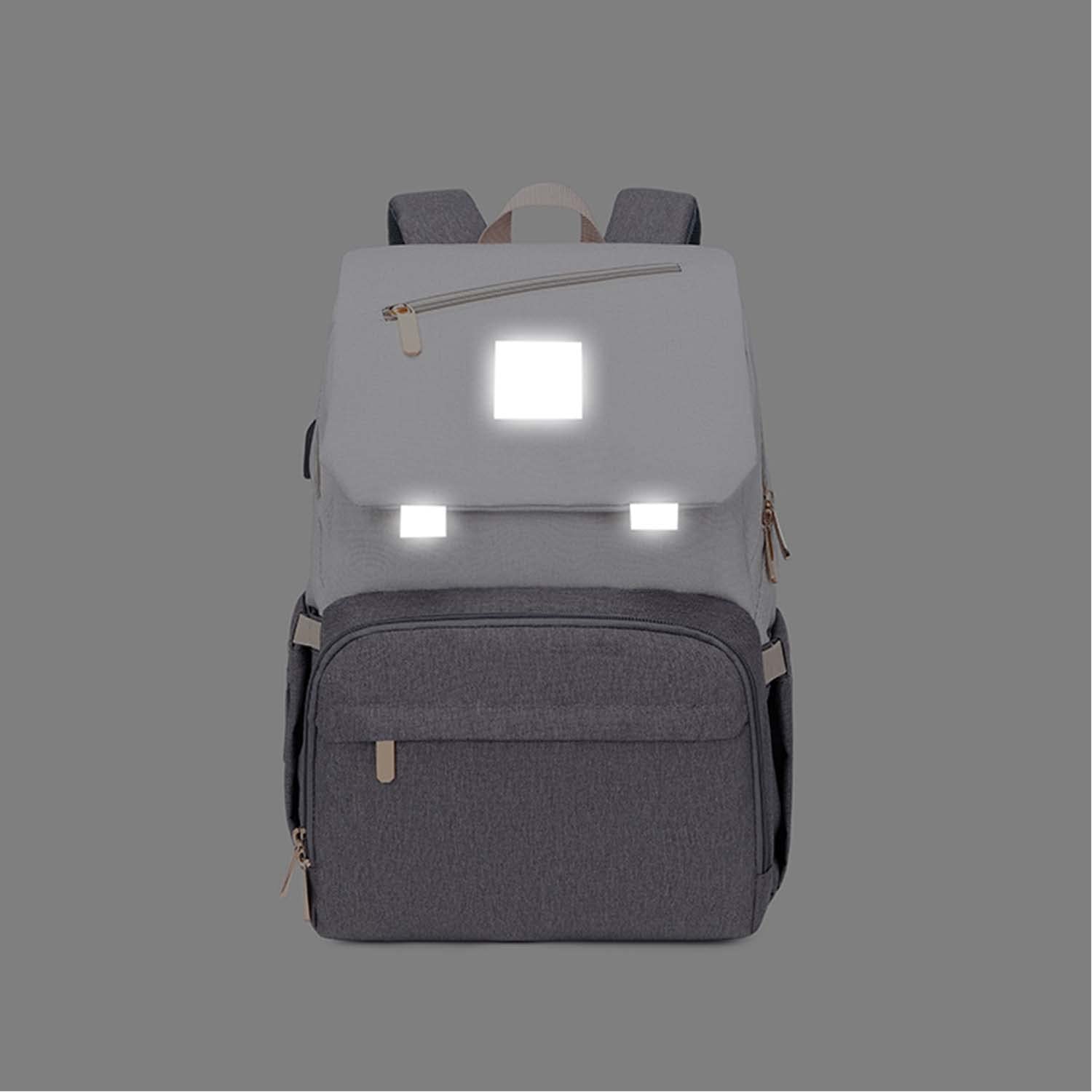 Bolsa de Pañales para Madres Mochila de Maternidad para Cochecito de Bebé Bolso Impermeable Mochila para Pañales de Lactancia Bolsas para Salir