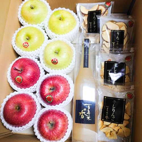 [26年4月発送]りんご [CA貯蔵]贈答用 百年木の香 三上農園 サンふじ&王林 ギフトセット[先行受付] 青森県産