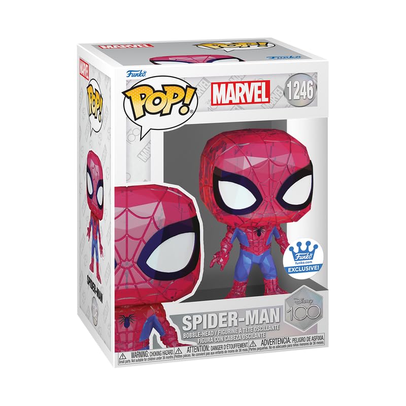 Pop! Spider-Man (Facet), Multicolor, Standard