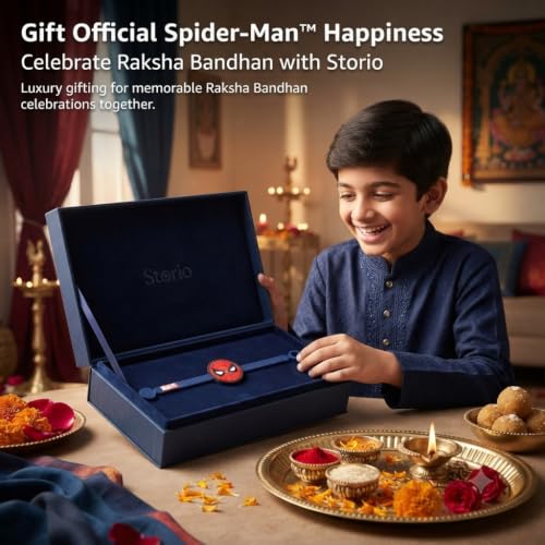 Image of Marvel Spider-Man Logo Silicone Band Rakhi | Officially Licensed | Rakhi for Boys, Bhaiya, Bhai | Raksha Bandhan Gift
