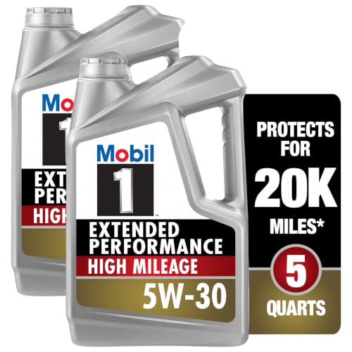 Mobil 1 Motor Oil 5W-30, 5 Quart (Pack of 2) | Extended Perf...
