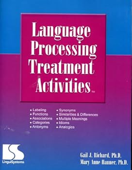 Hardcover Language Processing Treatment Activities Book