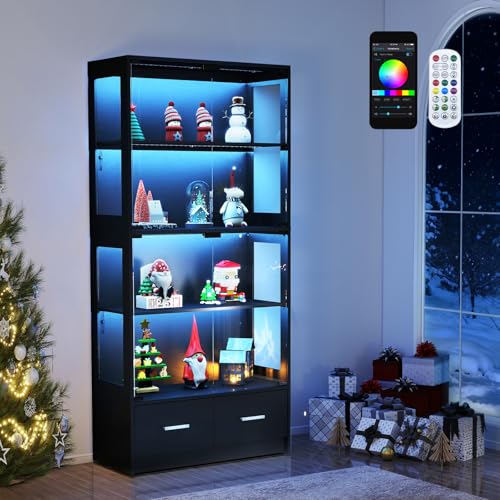 Lamtor Display Cabinet with Glass Doors - 67