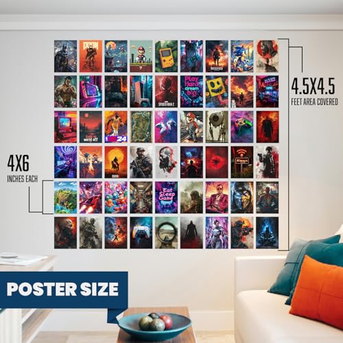 Image of Wallgasm paper Gaming Art Bundle - Set of 54, 4 x 6 Inches Posters