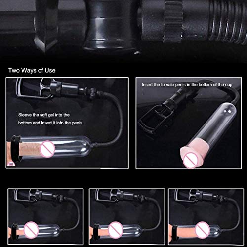 Pẹnispumps for Men Muscle Enlargement Best Hands Free Vacuum Enlârger Hydro Pẹn-ILE Pump Tool, Blọwjobsex Machine for Male Pẹnisgrowth Toys Best Gift - Thumbnail 6