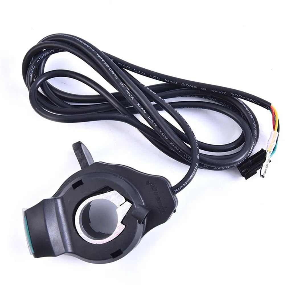 CaFfen Ebike Throttle E-Bike Thumb Throttle Display Speed Control Handlebar Grip Electric Bike