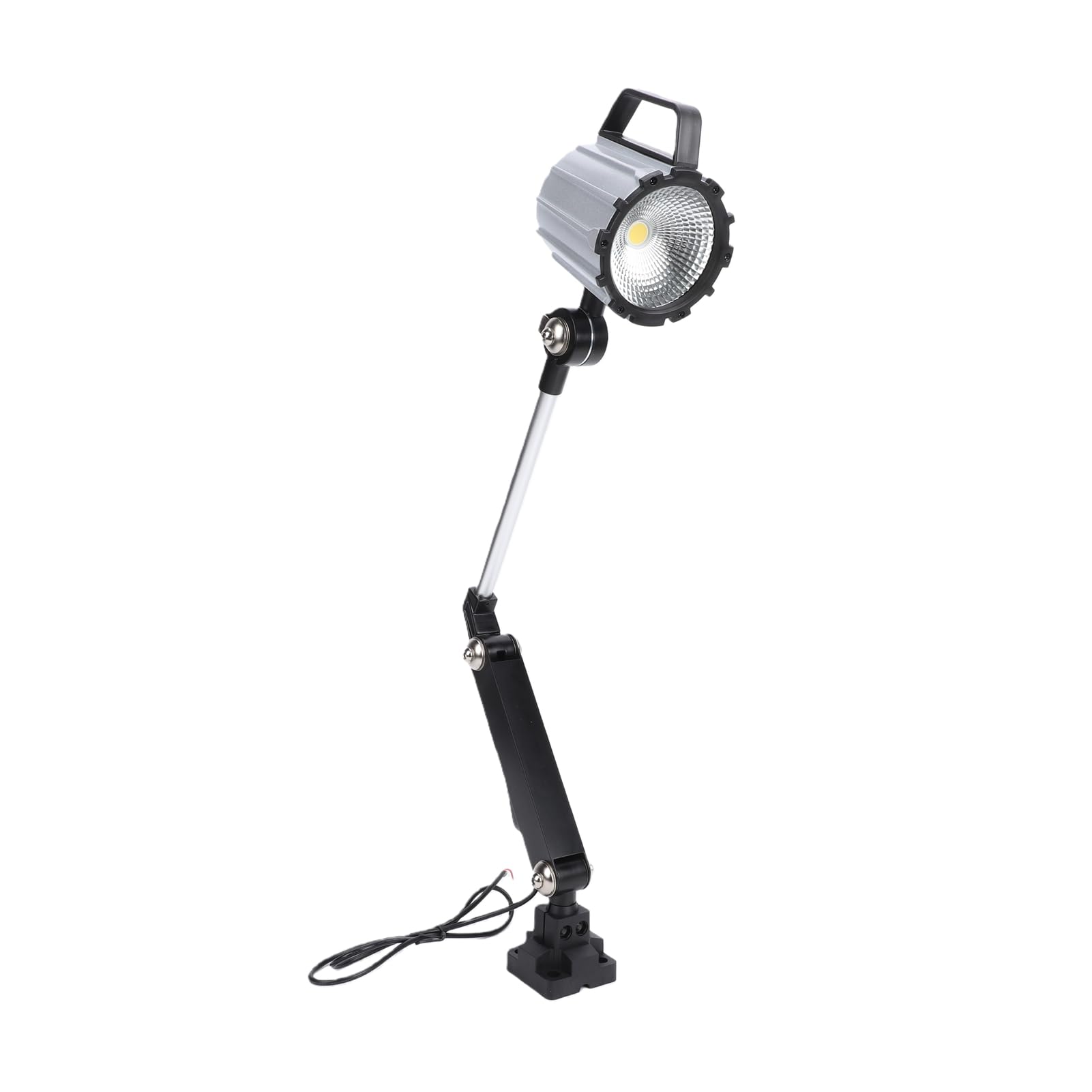Asixxsix Lampada da Lavoro a LED da 24 W, Luce per Macchina a LED Flessibile Regolabile in Lega di Alluminio, Lampada per Attrezzi da Negozio per Tornio, Banco da Lavoro, Macchina da