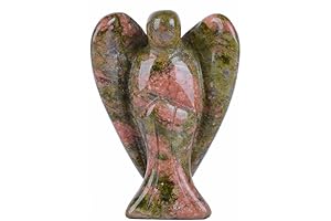 Pocket Guardian Angel, the Unakite Angel Stone of Peace and Harmony