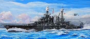 トランペッター 1/700 アメリカ海軍 戦艦 メリーランド 1941 USS BB46 Maryland 1941 アメリカ海軍戦艦 メリーランド (PIT