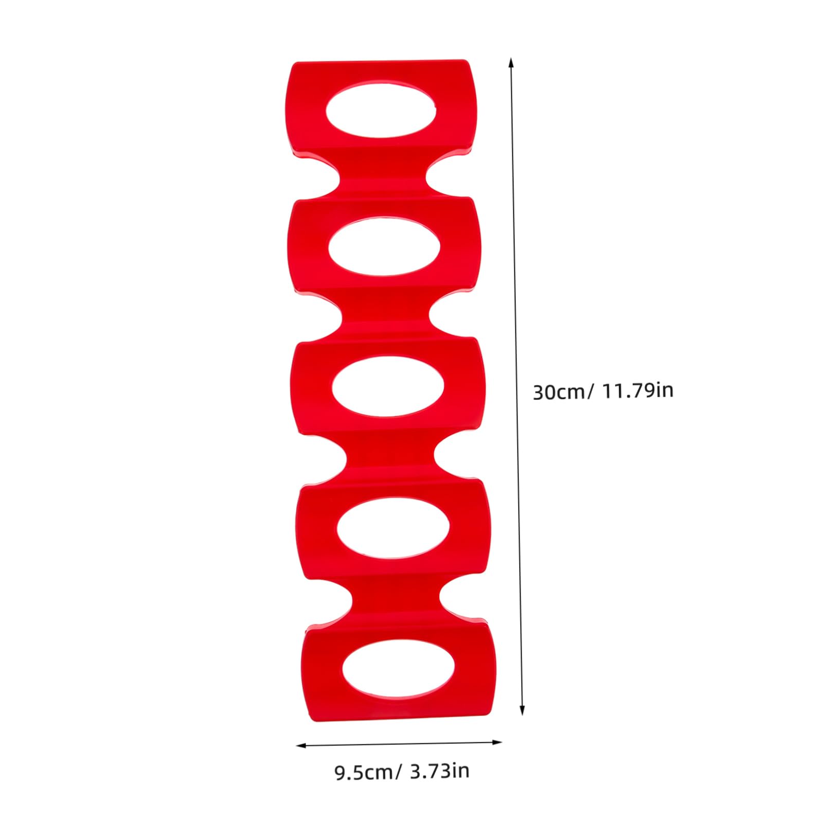 COLLBATH 2pcs Silicone Beer Pad for Beverage Storage Stacking Mat for Home Bar and Party Use Versatile Organizer for Wine Bottles Cans and Drinks Easy to Clean Red