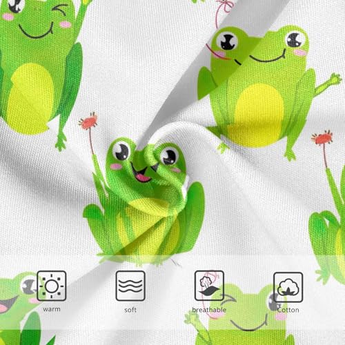 Joisal Cute Cartoon Frogs White Panties Little Girl Girls Underwear Toddler Cotton Stylish Briefs Undies Kids 2t3