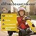 Aoshaweyz Electric Drift Go Kart for Kids 8-12, 24V Battery,360W Motor, Reinforced Wear-Proof Rear Wheels, 3 Unique Colors, 8.1MPH High Speed,154lbs Capacity, Drift Ride On Car Toy (Yellow)