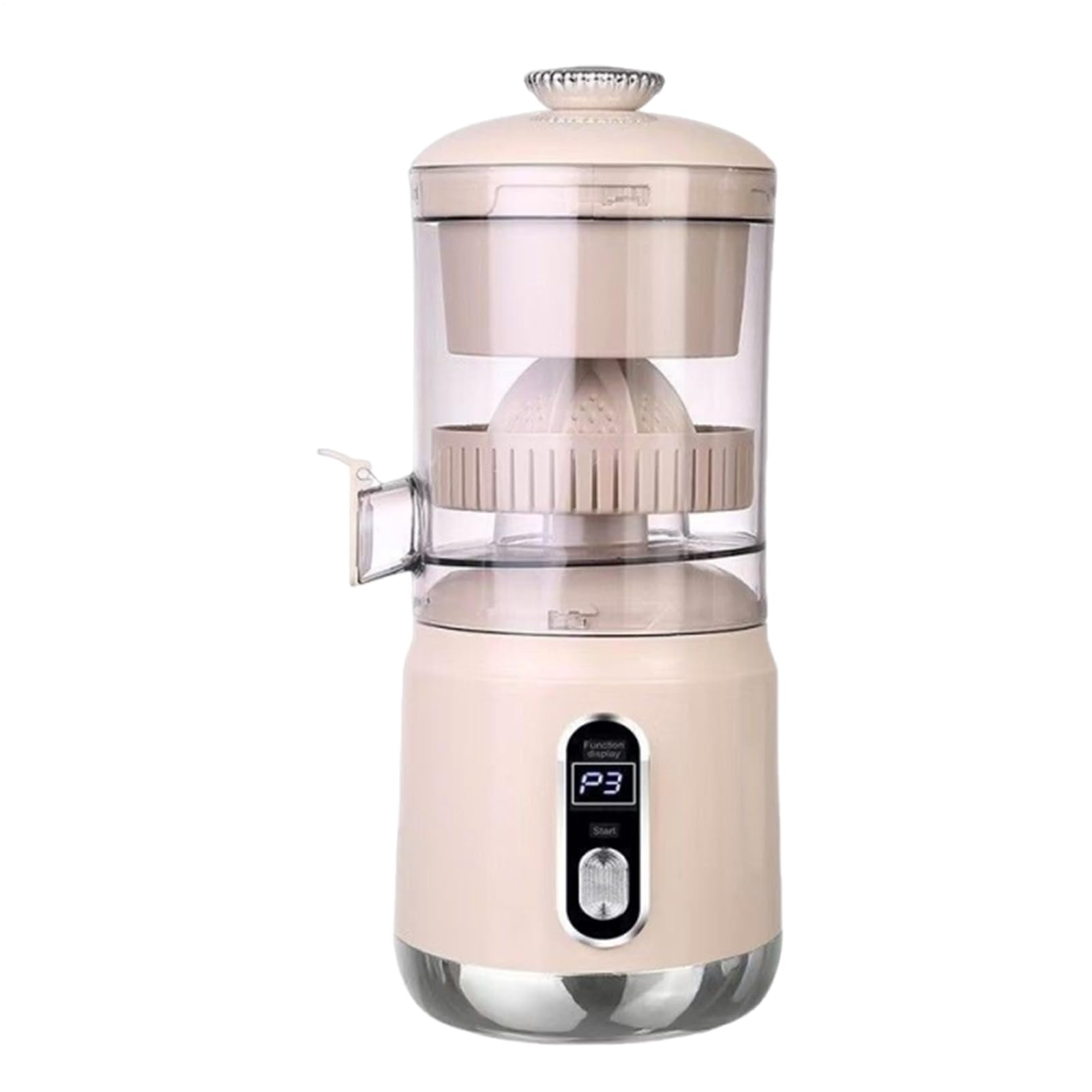 Usb Citrus Juicer - Electric Automatic Squeezer, Interactive Sturdy Fruit Vegetable Juicer Design, Smooth Easy Use Feature, Excellent Countertop Kitchen Home Bar Picnic Grapefruit Limes Pomegranate