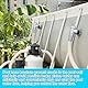 Kimuwote Wartungshahn/Absperrhahn für Pools mit 32mm Schlauchanschluss,2 Stück Aktualisierte Version Pool Schlauchadapter,Pool Wartungs zubehör mit 4X Schlauchklemmen - Absperrhahn funktioniert gut